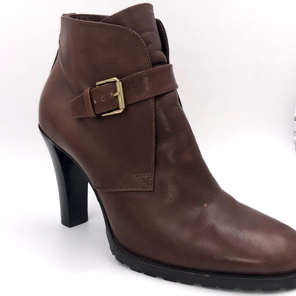 Ralph Lauren Collection Leather Pumps 9 - Picture 2 of 7